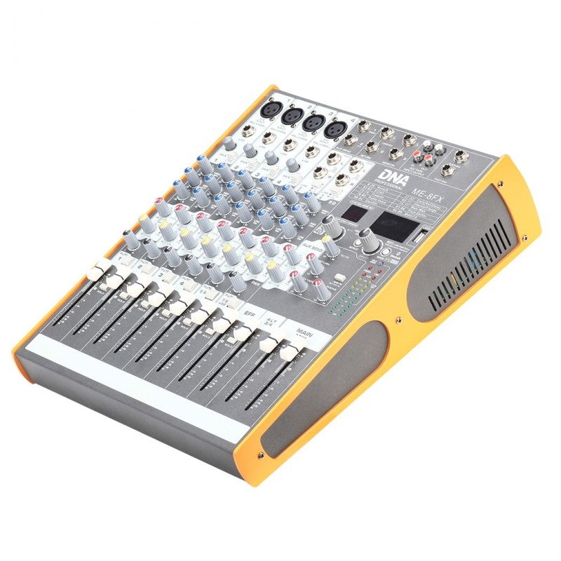 DNA ME-8FX mezclador de 8 canales con Bluetooth