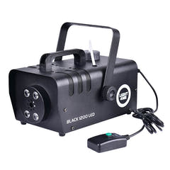Light4Me Black 1200 LED Máquina de niebla bundle