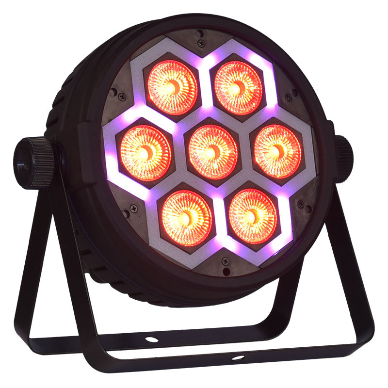 LIGHT4ME FRAME PAR 7x12 LED RGBW spotlight lyseffekt