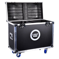 Light4Me flightcase para 2 unidades Venom Zoom 350