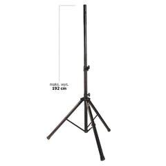 Højttalerstativ 114-192 cm (30 kg)