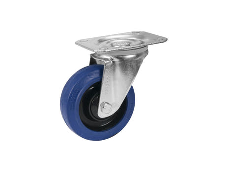 ROADINGER Rueda giratoria RD-100 100mm azul