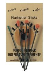 Reka varillas de limpieza para los orificios de tono del clarinete