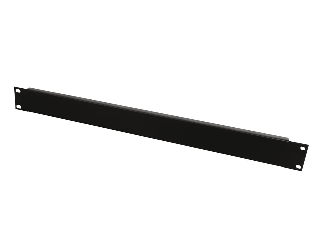 OMNITRONIC Panel frontal Z-19U-shaped, acero, negro 1U
