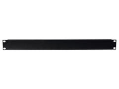 OMNITRONIC Panel frontal Z-19U-shaped, acero, negro 1U