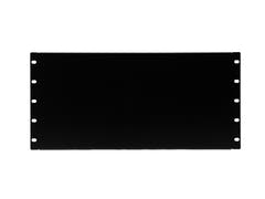 OMNITRONIC Panel frontal Z-19U-shaped, acero, negro 5U