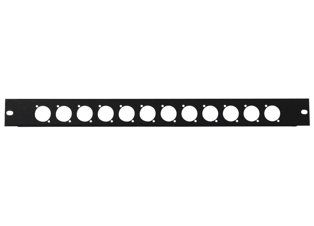 OMNITRONIC Panel frontal Z-19 12 x XLR (tipo D) 1U