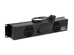 OMNITRONIC Panel frontal Z-19 con 2 ventiladores cableados 2U