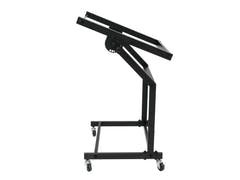 Soporte de rack OMNITRONIC 12U/10U ajustable con ruedas