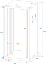 ROADINGER Steel Rack SR-19, 40U