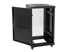 ROADINGER SSC-16 Armario de acero con puerta de cristal 16U