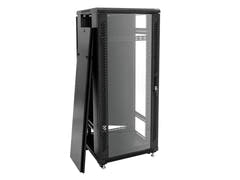 ROADINGER SSC-24 Armario de acero con puerta de cristal 24U