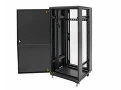 ROADINGER SSC-24 Armario de acero con puerta de cristal 24U