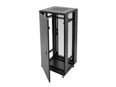 ROADINGER SSC-24 Armario de acero con puerta de cristal 24U