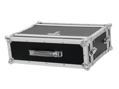 ROADINGER Effect Rack CO DD, 3U, 24cm de profundidad, negro