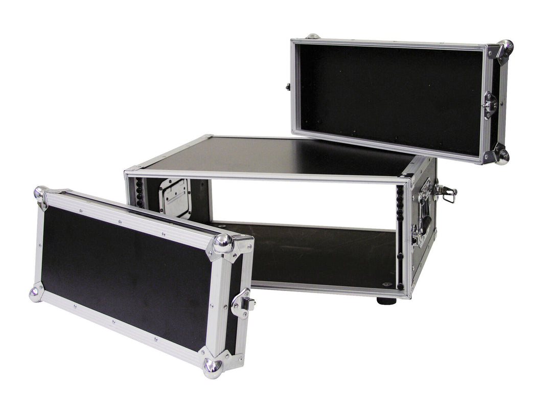 ROADINGER Effect Rack CO DD, 4U, 38cm de profundidad, negro