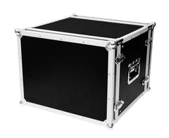 ROADINGER Effect Rack CO DD, 8U, 38cm de profundidad, negro