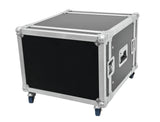 Rack de Amplificador 8 Unidades con Ruedas (45cm)