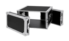 ROADINGER Rack de amplificador PR-2, 6U, 47cm de profundidad