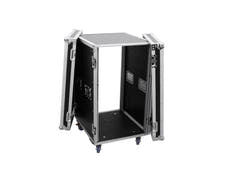 ROADINGER Rack para amplificador PR-2ST, 18U, 57cm con ruedas
