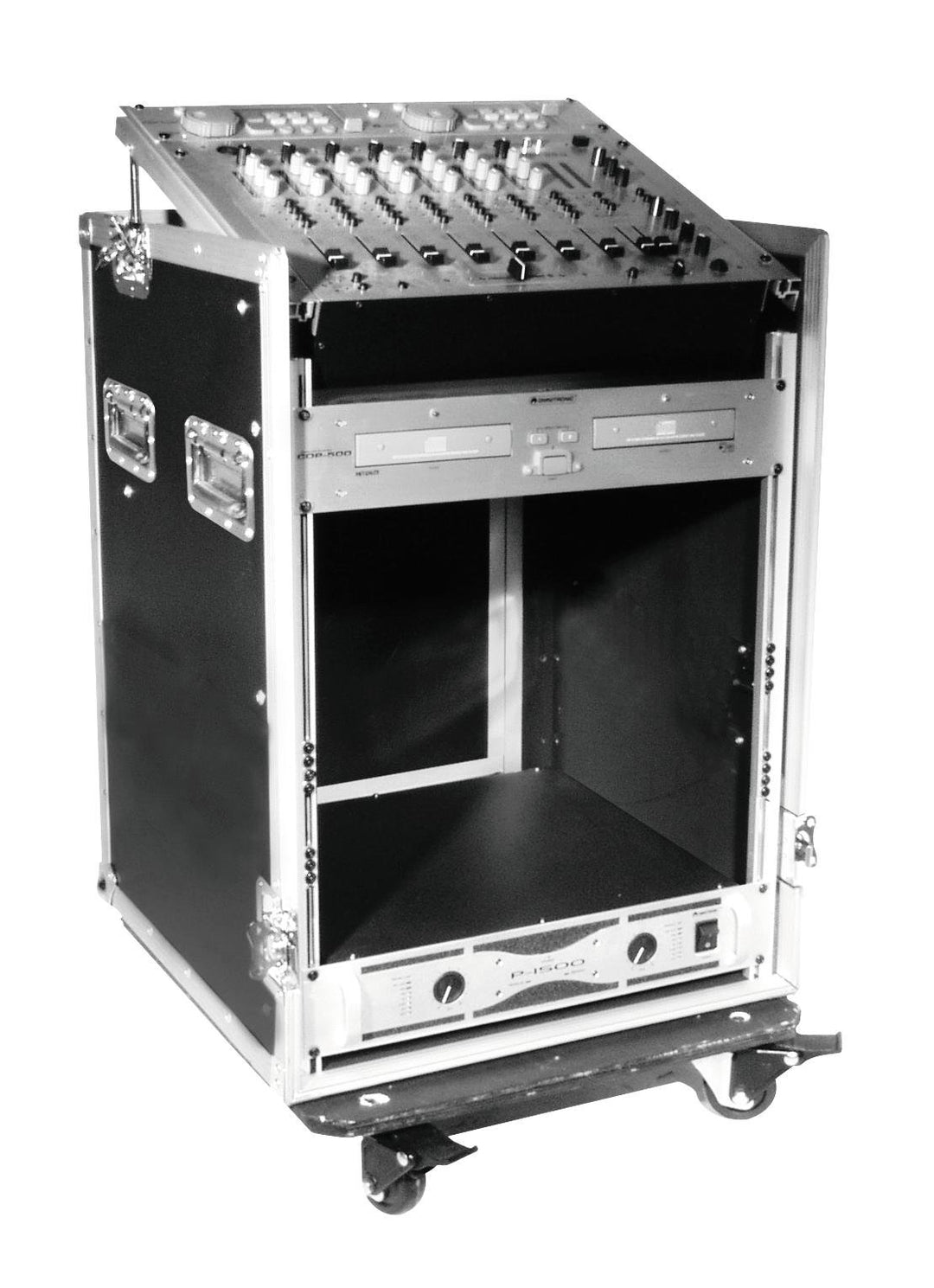 Roadinger Rack Combinado con Ruedas