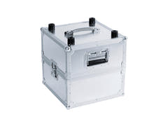 ROADINGER Estuche para discos PRO ALU 50/50, liso, 100LPs