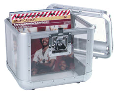 ROADINGER Maletín para discos ALU 75/25, redondeado, acrílico