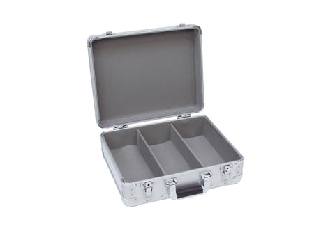 ROADINGER CD Case ALU digital booking rounded sil