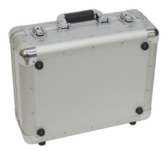 ROADINGER Estuche para CD ALU reserva digital redondeado sil