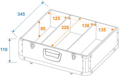 ROADINGER CD Case ALU digital de reserva redondeado rd