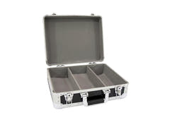 ROADINGER Estuche para CD ALU digital de reserva redondeado negro