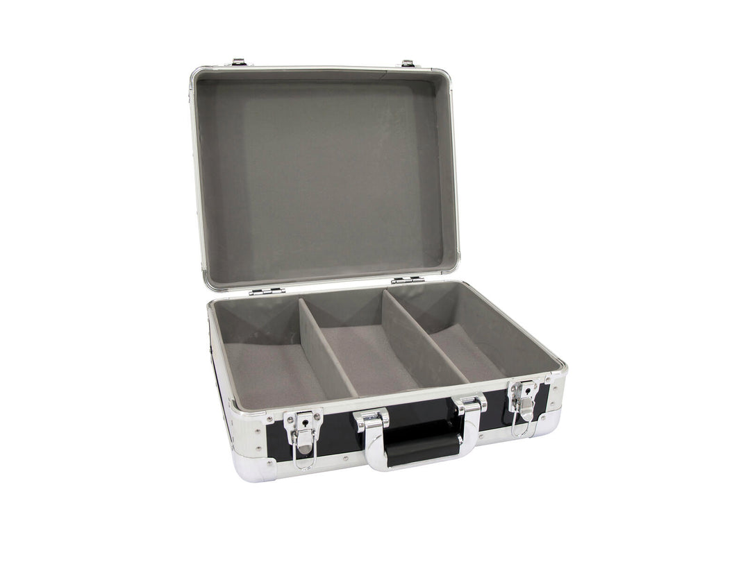 ROADINGER Estuche para CD ALU digital de reserva redondeado negro