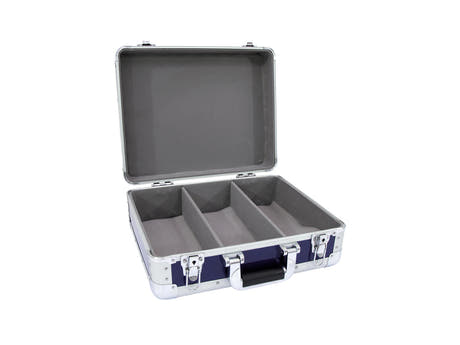 ROADINGER CD Case ALU digital booking rounded blue