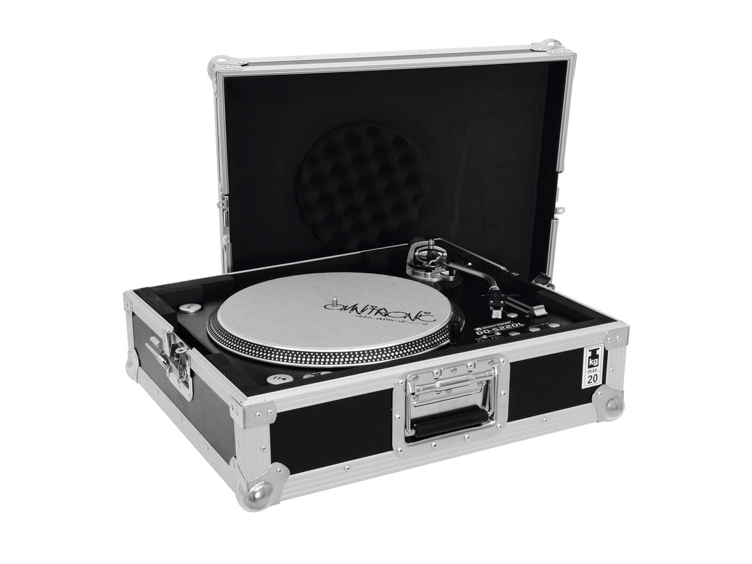 ROADINGER estuche para tocadiscos Tour Pro negro -B-