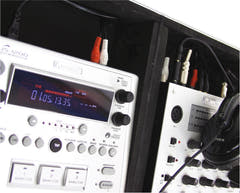 ROADINGER Consola universal DIGI-1 2xCD/1xM-10 sil