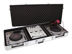 ROADINGER Consola universal DIGI-2 2xCD/1xM-12 bk