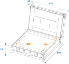 ROADINGER funda para portátil LC-17