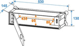 Flightcase para sistemas de Micrófonos inalámbricos