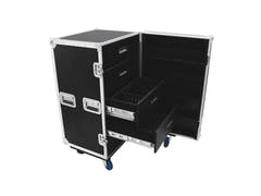 ROADINGER TSF-1 Estuche universal con cajón y ruedas