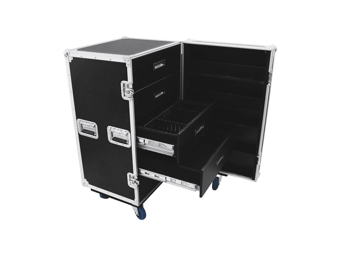 ROADINGER TSF-1 Estuche universal con cajón y ruedas