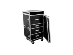 ROADINGER WDS-1 Estuche universal con cajones y ruedas