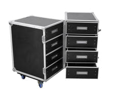 ROADINGER DD-2 Estuche universal Roadie de doble cajón