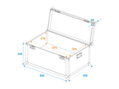 ROADINGER case de transporte universal 60x40x30cm