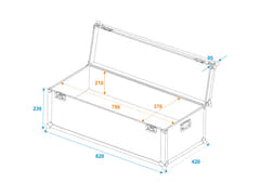 ROADINGER Funda de transporte universal 80x40x30cm