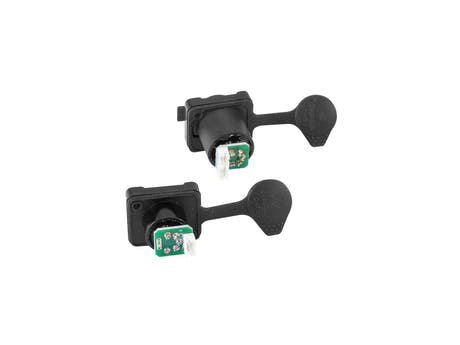 EUROLITE Set de conector/toma XLR IP de 5 pines para LED IP PIX Strobe RGB CW+WW