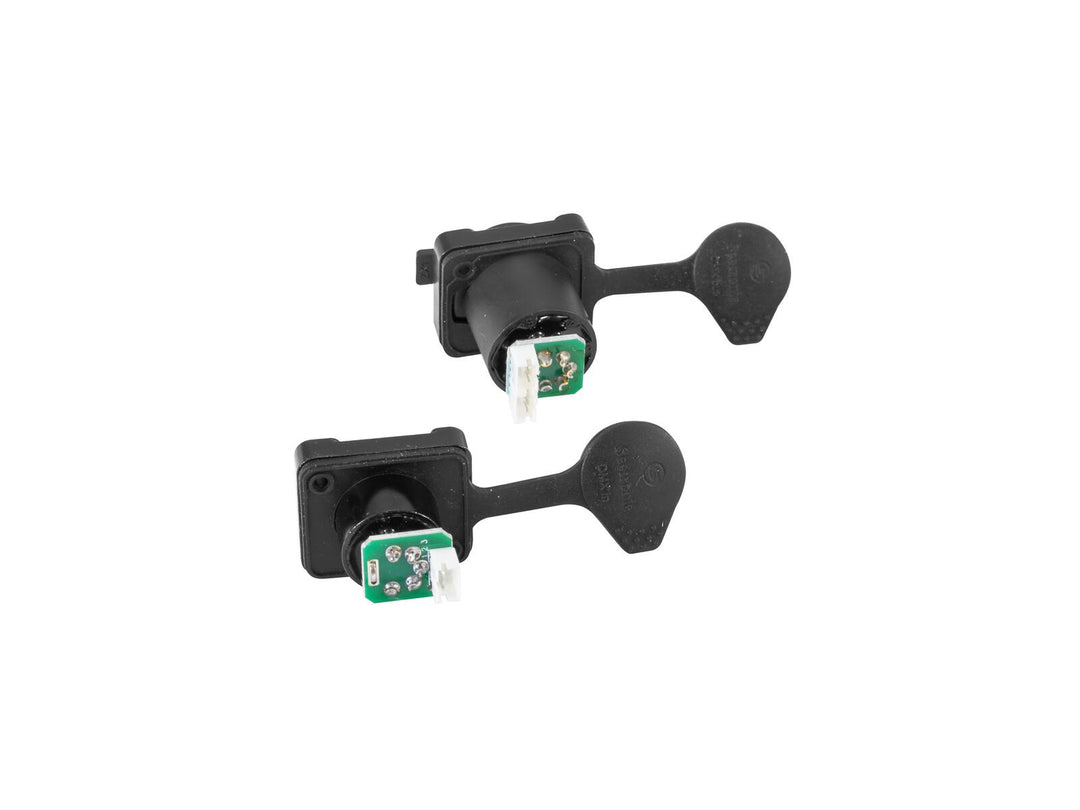 EUROLITE Set de conector/toma XLR IP de 5 pines para LED IP PIX Strobe RGB CW+WW