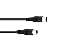 OMNITRONIC cable DIN de 8 pines de 3m