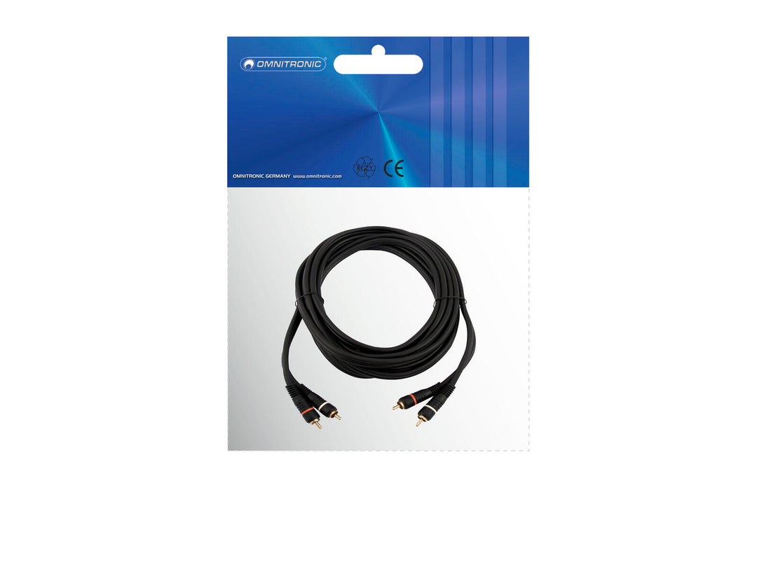 Cable RCA OMNITRONIC 2x2 3m