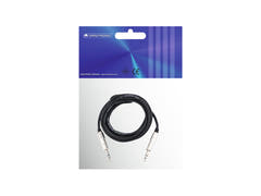 OMNITRONIC Cable Jack estéreo 6.3 3m bk ROAD