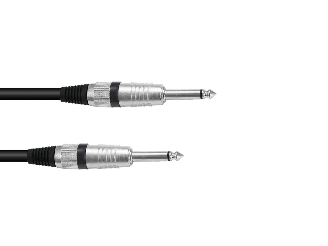 OMNITRONIC Cable de altavoz Jack 2x1.5 1.5m bk